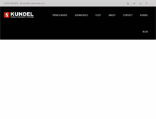 Tablet Screenshot of kundelshields.com